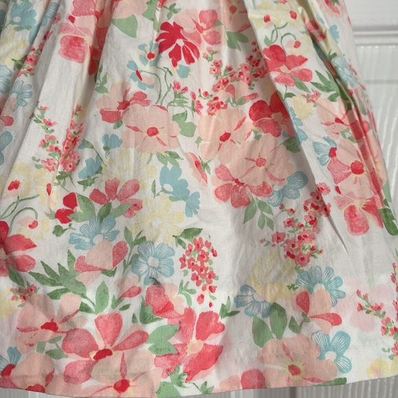 Janie and Jack Floral Dress Tulip pink Size: 6-12 Months - Picture 2 of 9